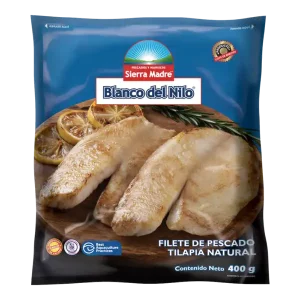 Blanco del Nilo Natural pescados y mariscos Sierra Madre