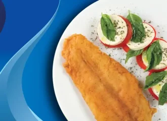 receta pescado rebozado con ensalada capresse